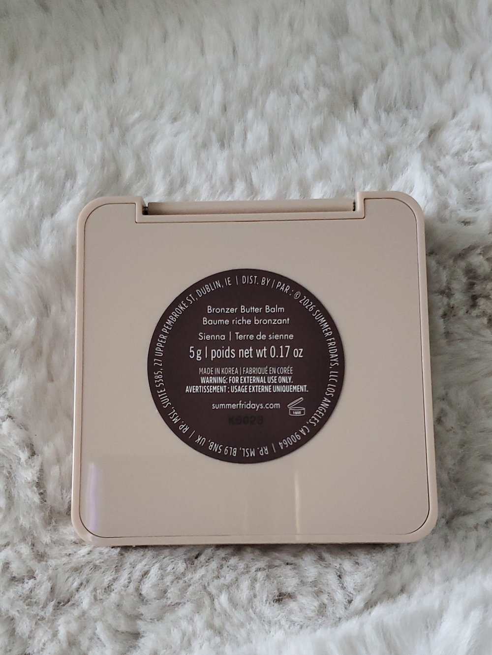Summer Fridays Bronzer Butter Balm - Sienna - Picture 3 of 4